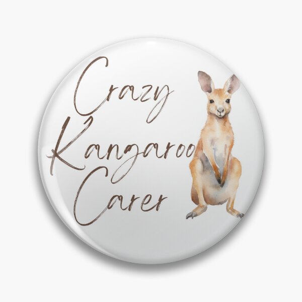 Item preview, Crazy Kangaroo Carer designed and sold by Kitty-Cactus.