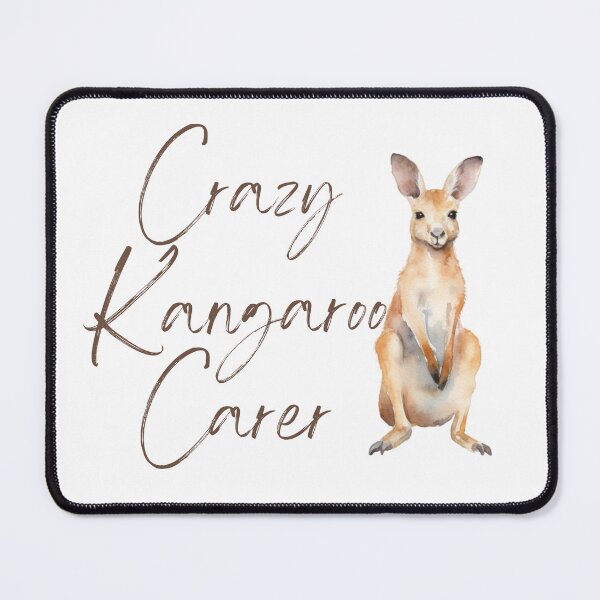 Item preview, Crazy Kangaroo Carer designed and sold by Kitty-Cactus.