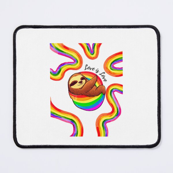 Item preview, Love Is Love, Love Sloth, Pride, LGBTIQIA designed and sold by ShopULove.