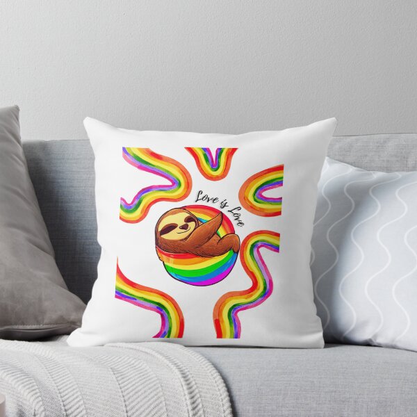 Item preview, Love Is Love, Love Sloth, Pride, LGBTIQIA designed and sold by ShopULove.
