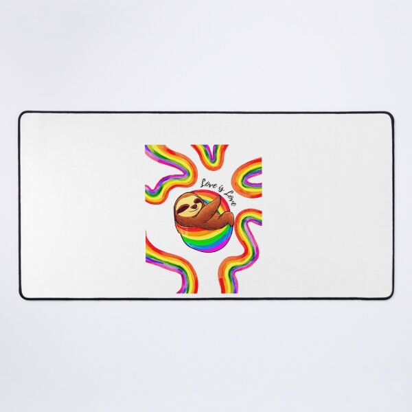 Item preview, Love Is Love, Love Sloth, Pride, LGBTIQIA designed and sold by ShopULove.