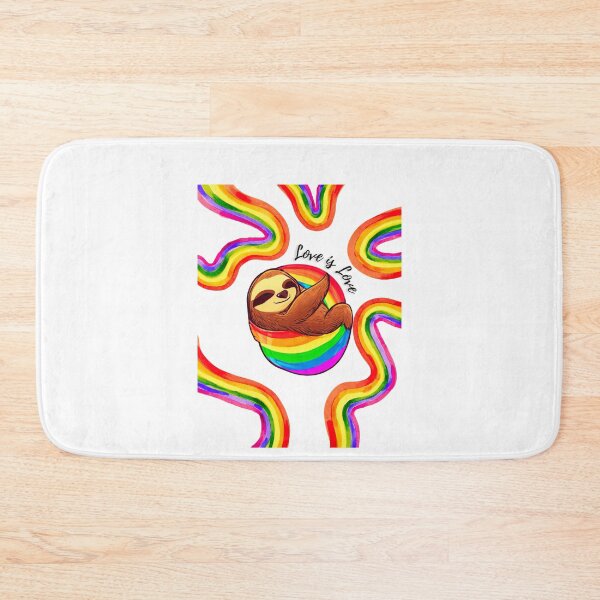 Item preview, Love Is Love, Love Sloth, Pride, LGBTIQIA designed and sold by ShopULove.