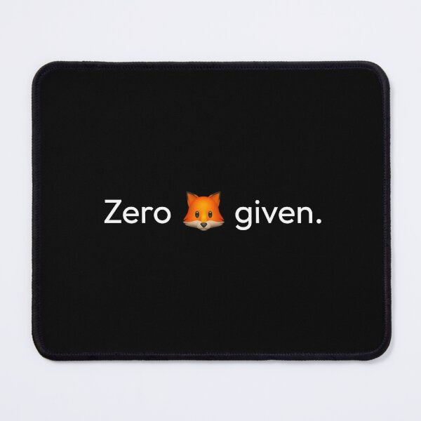 Item preview, Zero fox given designed and sold by pixelwolfie.