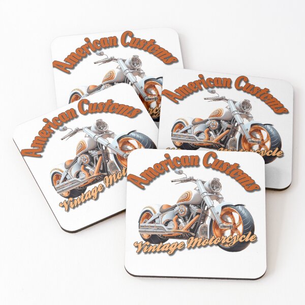 Item preview, American Customs, vintage motorcycle designed and sold by JansenGS.