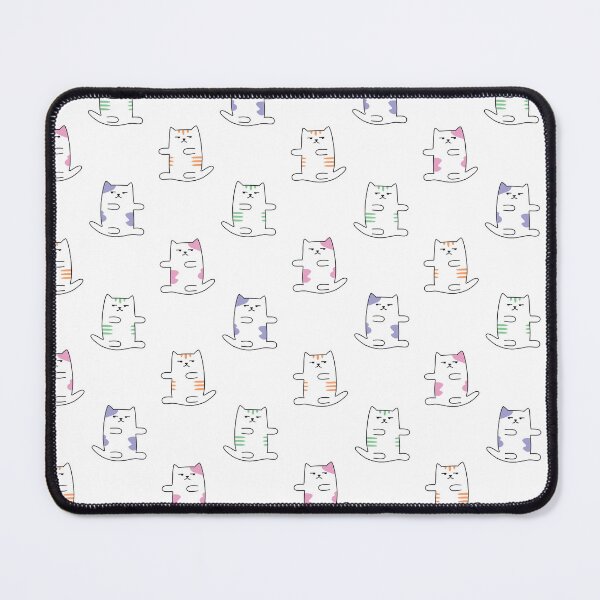 Item preview, Kawaii minimal cats pack,funny meme designed and sold by Five Paws.