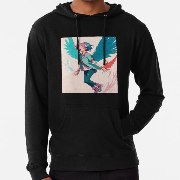 Item preview, Wings of Joy: Pastellzeichnung, inspiriert von Hirohiko Araki designed and sold by AFUNARTZ.