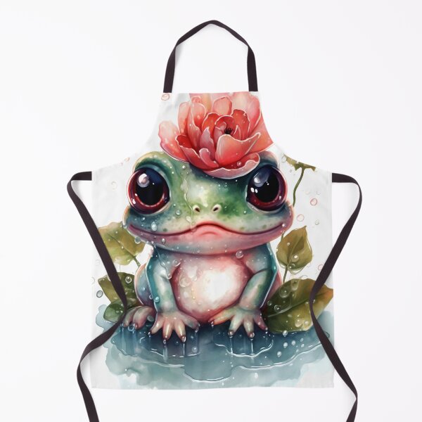 Item preview, Frog Animal Clipart, Forest Animal in Roses, Floral Fauna Art, Animal in Roses, Flower Beast, Wild in Bloom, Watercolor Art designed and sold by CoolorPainting.