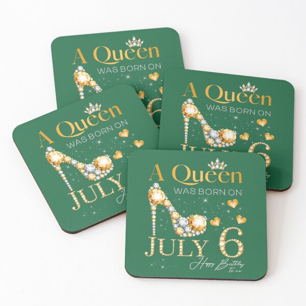 Item preview, A Queen Was Born On July 6 Happy Birthday To Me Queen  	 designed and sold by ywlcomxo55.