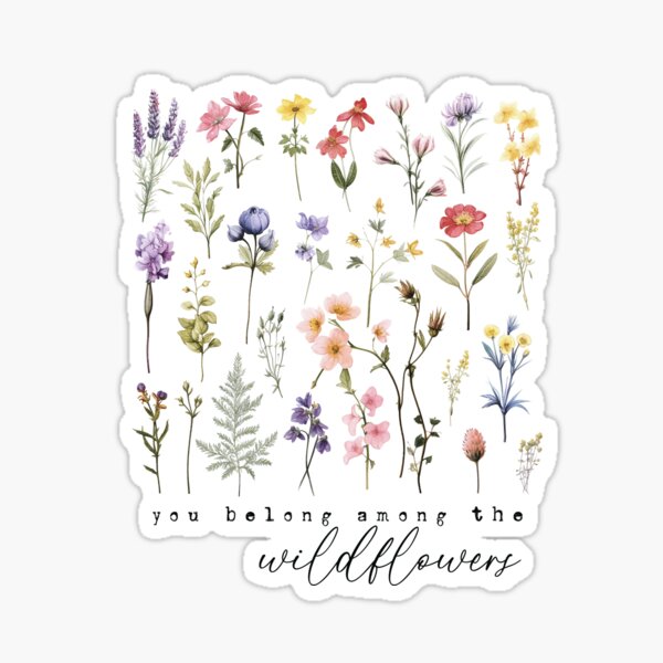 Item preview, You Belong Among The Wildflowers (Affirmation) designed and sold by Hope London.