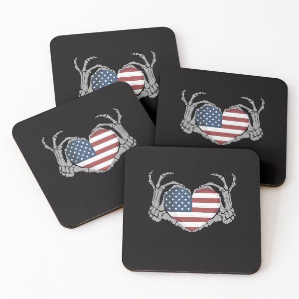 Item preview, American flag heart designed and sold by misslizzyspin.