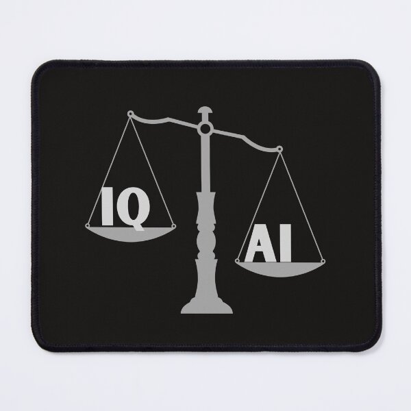 Item preview, IQ vs AI designed and sold by misslizzyspin.
