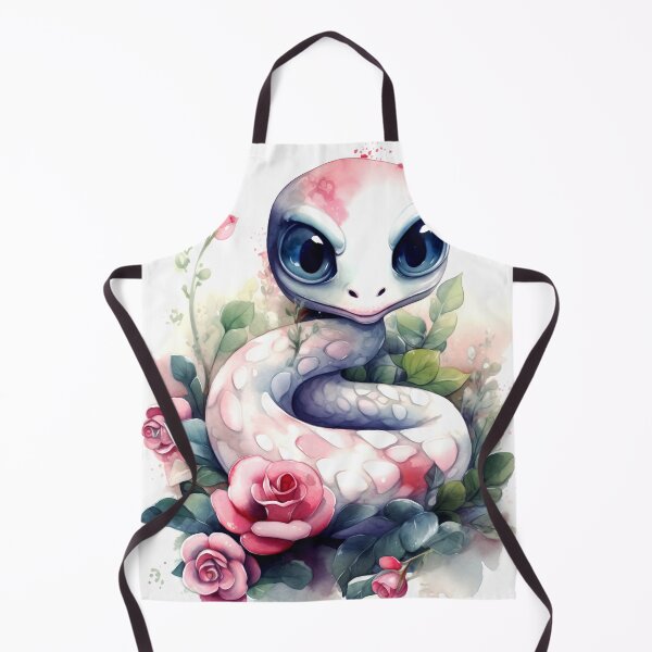 Item preview, Snake Animal Clipart, Forest Animal in Roses, Floral Fauna Art, Animal in Roses, Flower Beast, Wild in Bloom, Watercolor Art designed and sold by CoolorPainting.