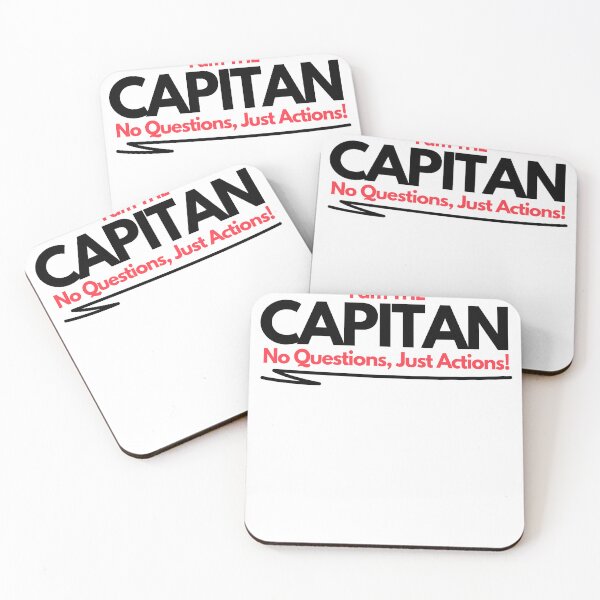 Item preview, I am the Capitan. No quastions, just actions! Speed classic vintage boat ship yacht. Best gift! designed and sold by wowstuffcreator.