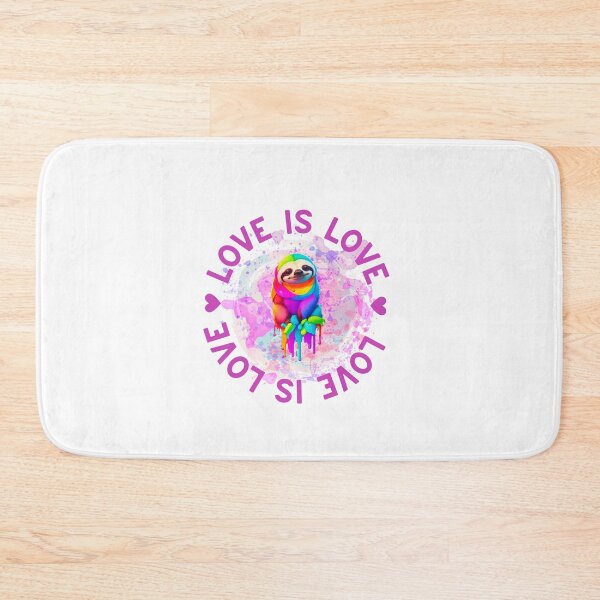 Item preview, Pride Sloth | Love is Love, LGBTIQIA designed and sold by ShopULove.