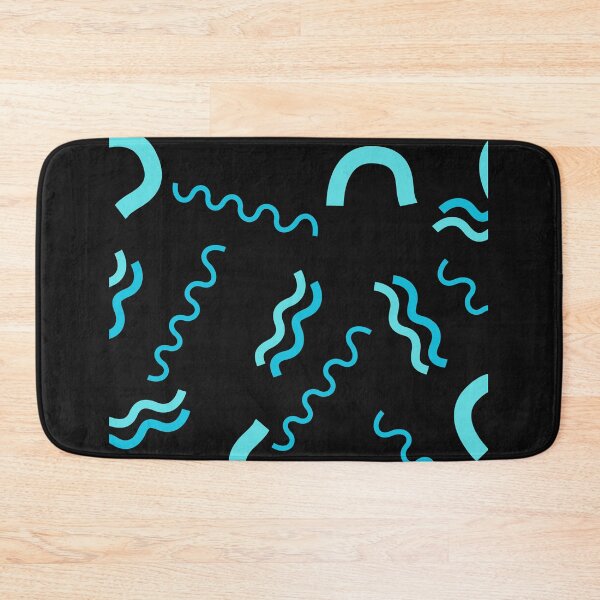 Item preview, Wavy  Lines Pattern Blue designed and sold by Cactus202.
