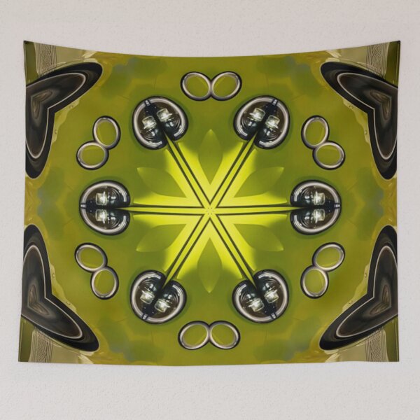 Item preview, Light green and green abstract design 3 designed and sold by FORYOUOFFICIAL.