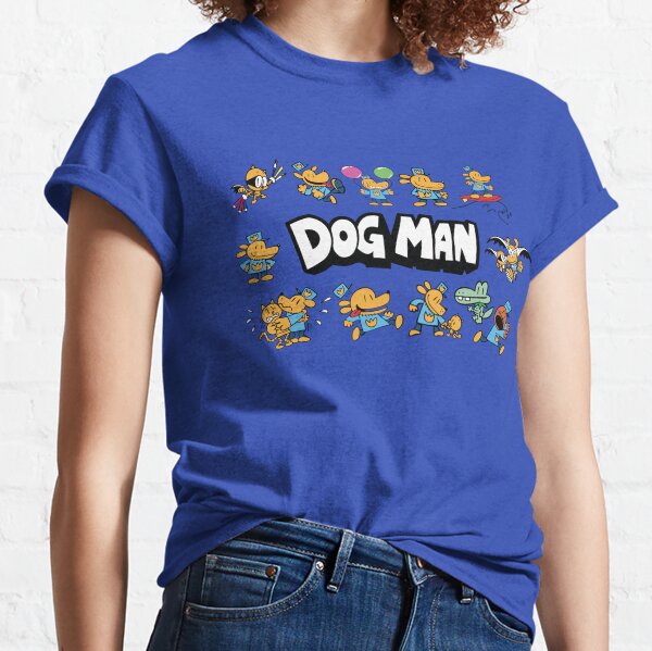 Dog Man T-Shirt: Unleash Your Inner Canine Hero! Classic T-Shirt