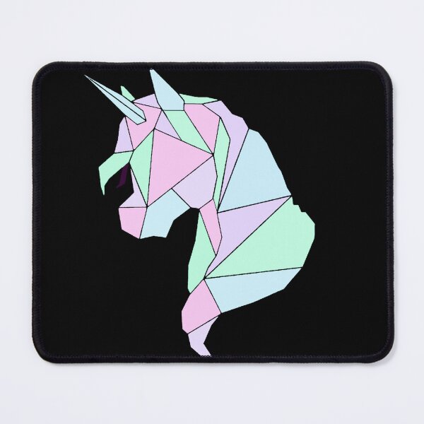 Item preview, Geometric unicorn colourful pastel designed and sold by Tortoon13.