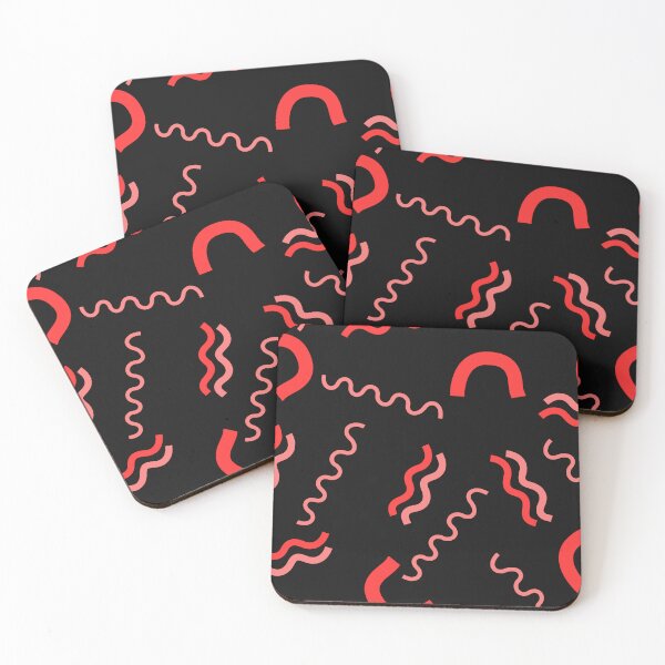 Item preview, Wavy  Lines Pattern Red designed and sold by Cactus202.
