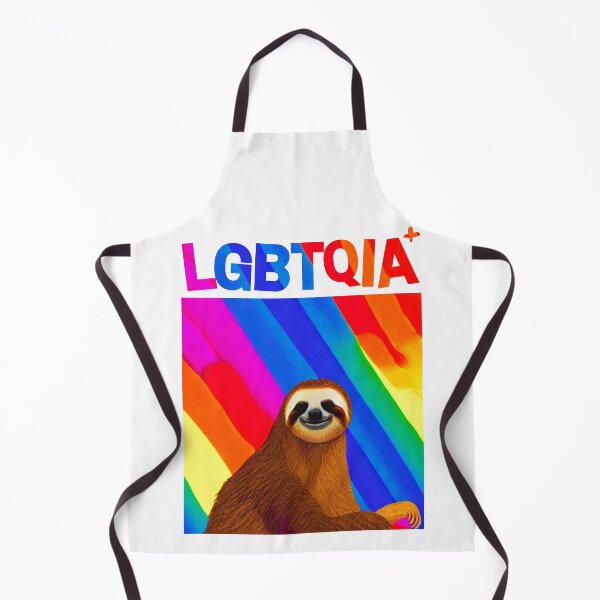 Item preview, Rainbow Sloth Pride Flag, LGBTQIA Pride designed and sold by ShopULove.