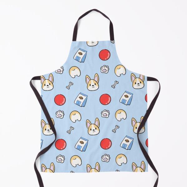 Item preview, Corgi Pattern - Blue background designed and sold by Daisy-Workshop.
