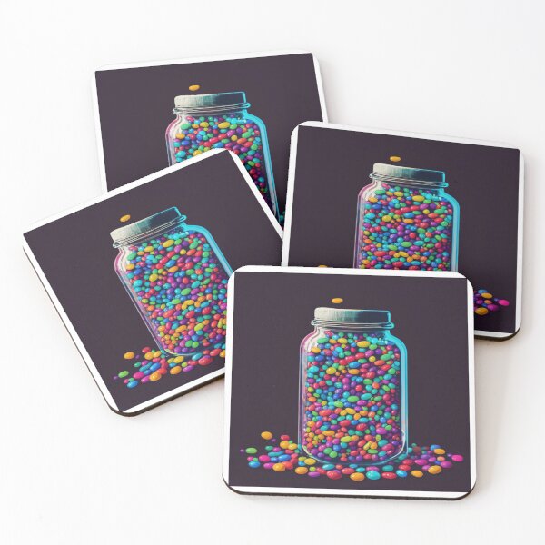 Item preview, Jar Of Jelly Beans Print designed and sold by SkipTon121.