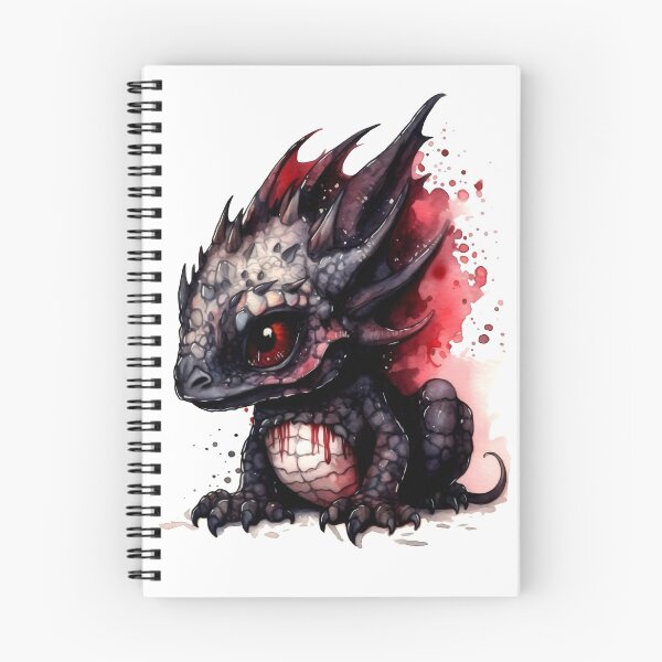 Item preview, Dark Dragon Clipart, Mythical Beast Icons, Fantasy Creature Art, Fearsome Fire-Breathing Monster Imagery, Epic Dragon designed and sold by CoolorPaint.