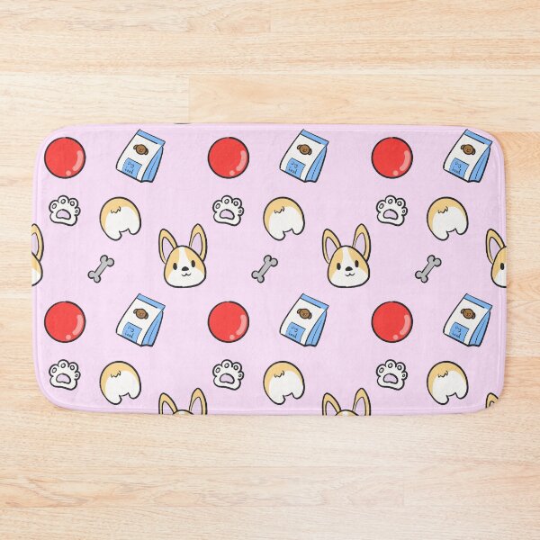 Item preview, Corgi Pattern - Pink background designed and sold by Daisy-Workshop.
