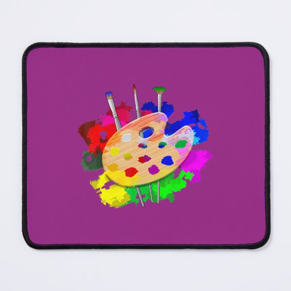 Item preview, Artist Paint Palette And Brushes Art 		 designed and sold by tbueeignfss39.