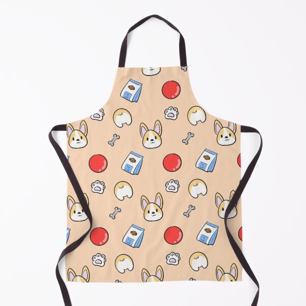 Item preview, Corgi Pattern - Orange background designed and sold by Daisy-Workshop.