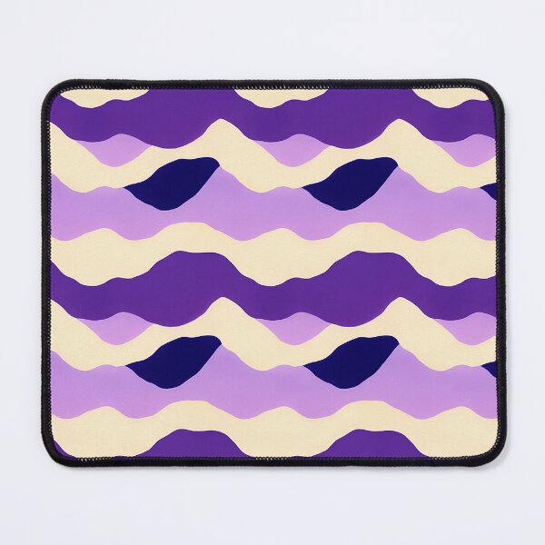 Item preview, Purple and white wavy pattern designed and sold by JizzyLee.