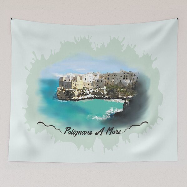 Item preview, Polignano a Mare Watercolor designed and sold by antonietta40.