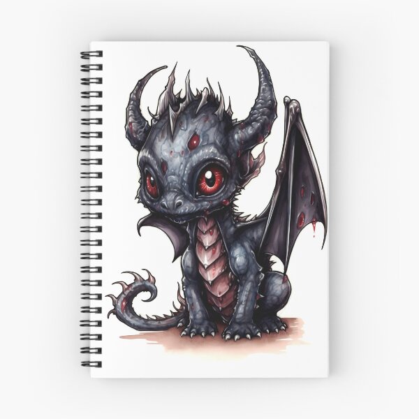 Item preview, Dark Dragon Clipart, Mythical Beast Icons, Fantasy Creature Art, Fearsome Fire-Breathing Monster Imagery, Epic Dragon designed and sold by CoolorPaint.