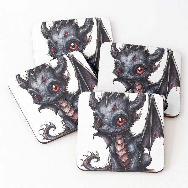 Item preview, Dark Dragon Clipart, Mythical Beast Icons, Fantasy Creature Art, Fearsome Fire-Breathing Monster Imagery, Epic Dragon designed and sold by CoolorPaint.