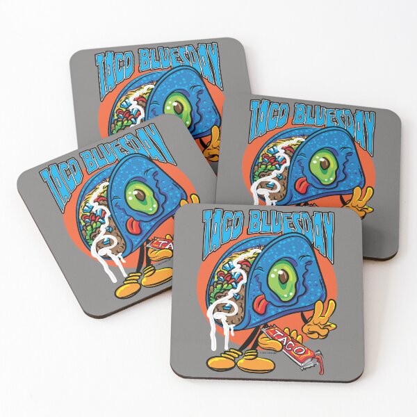 Item preview, Blue Corn Taco on Taco Bluesday designed and sold by eShirtLabs.