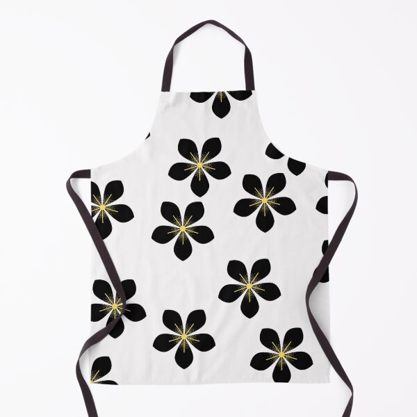 Item preview, Black and yellow flower pattern  designed and sold by Cactus202.