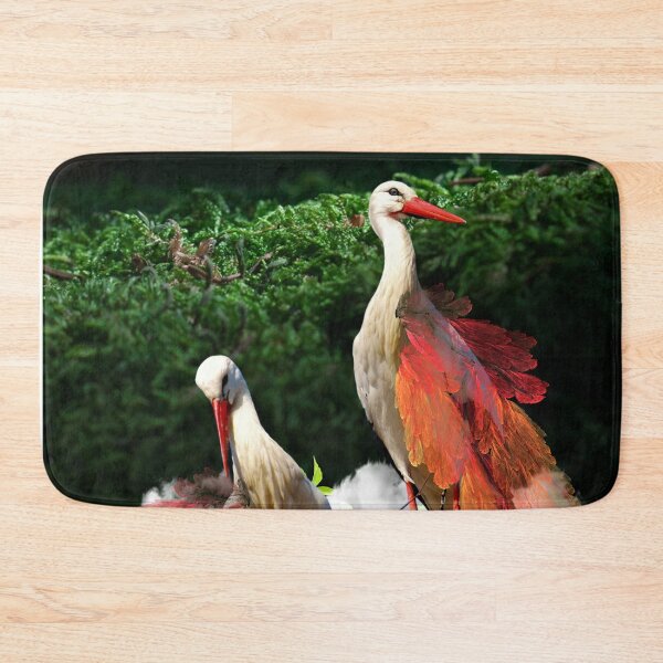 Item preview, The power animal - white stork designed and sold by ManifestYDreams.