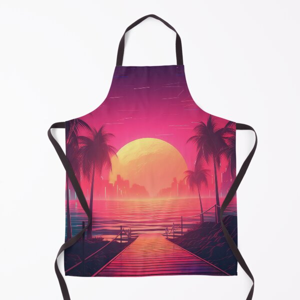 Item preview, A sunset with palm trees designed and sold by JoBlack1.