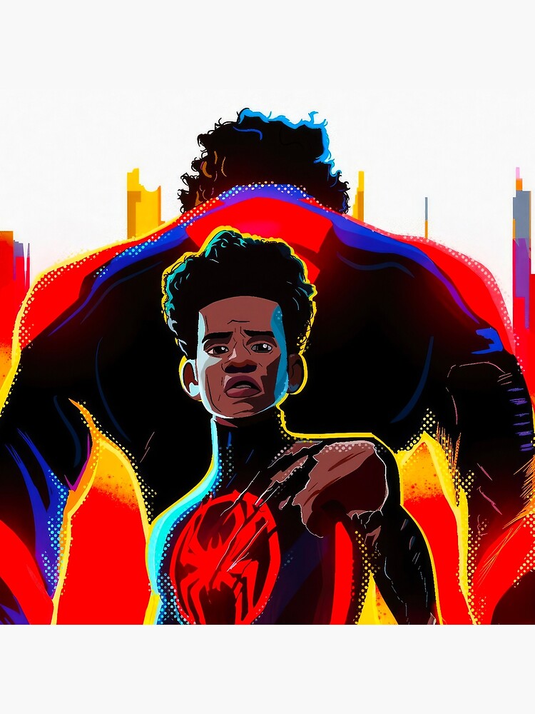 Fan made poster for Spider-Man Across the Spider-Verse illustrated