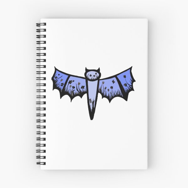 Aperçu de l'œuvre Chauve-souris gothique d'été bleue créée et vendue par twisteDarkPixie.