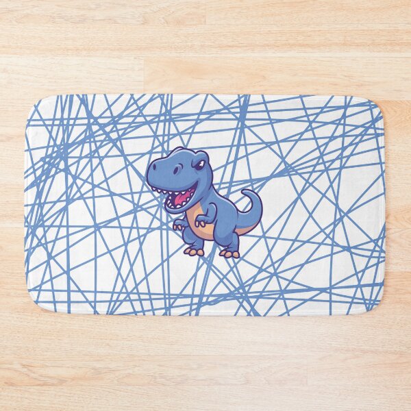 Item preview, TRex In Blue designed and sold by sangetti.