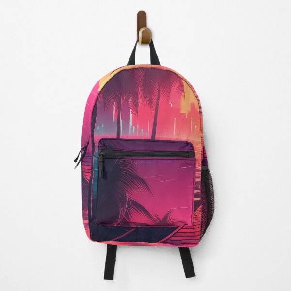 Item preview, A sunset with palm trees designed and sold by JoBlack1.