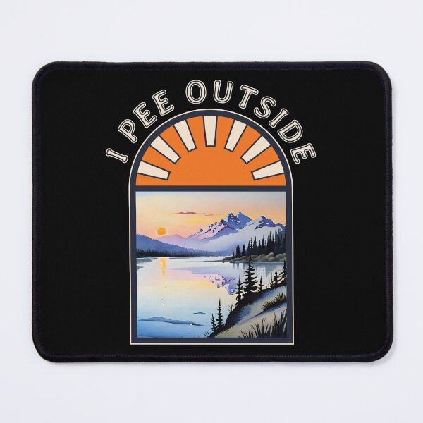 Item preview, I Pee Outside - Vintage Retro Funny Camping Slogan Hiking Outdoors Sayings Ver12 designed and sold by thecatcouch.