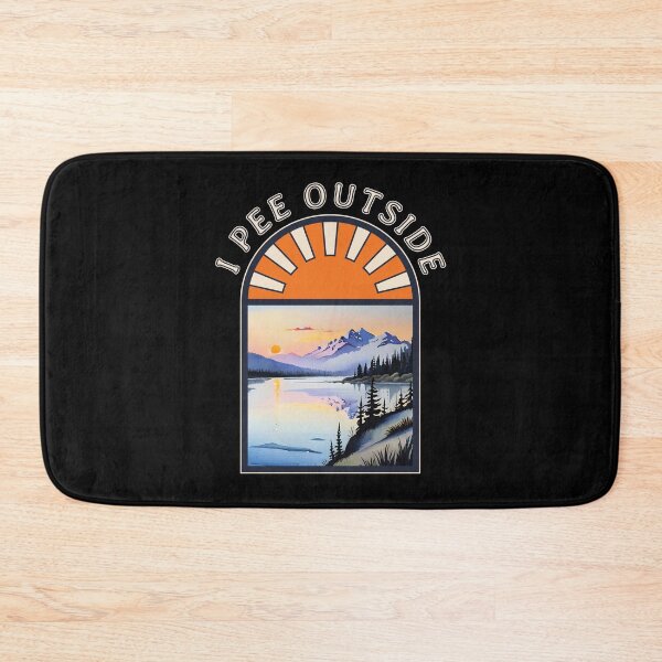 Item preview, I Pee Outside - Vintage Retro Funny Camping Slogan Hiking Outdoors Sayings Ver12 designed and sold by thecatcouch.