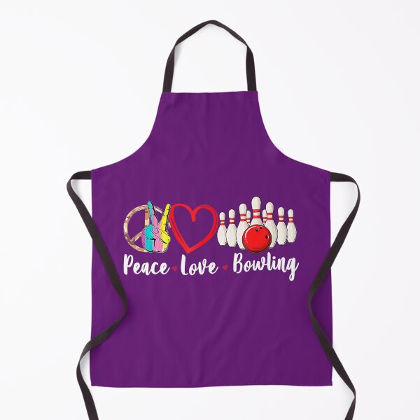Item preview, Peace Love Bowling Sublimation Bowling Sport Lover designed and sold by zmkxhivubd53.