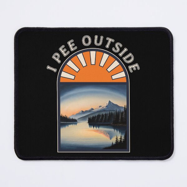 Item preview, I Pee Outside - Vintage Retro Funny Camping Slogan Hiking Outdoors Sayings Ver13 designed and sold by thecatcouch.