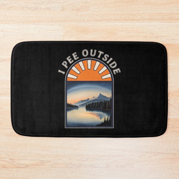 Item preview, I Pee Outside - Vintage Retro Funny Camping Slogan Hiking Outdoors Sayings Ver13 designed and sold by thecatcouch.