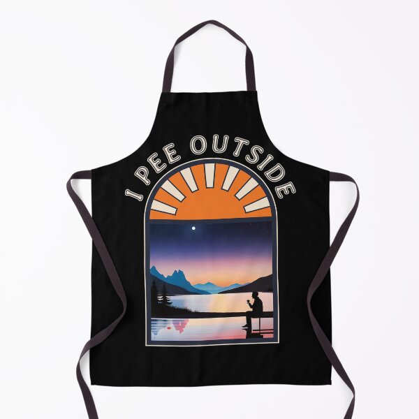 Item preview, I Pee Outside - Vintage Retro Funny Camping Slogan Hiking Outdoors Sayings Ver15 designed and sold by thecatcouch.