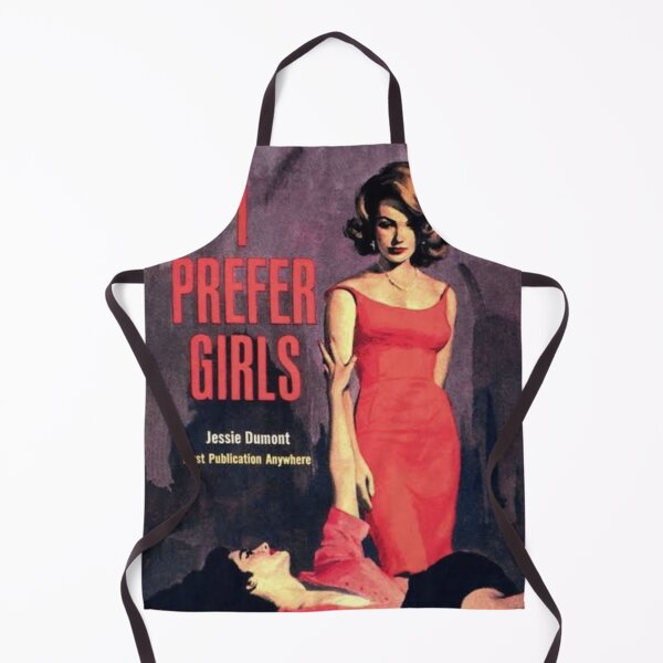 Item preview, 'I Prefer Girls' - Lesbian Pulp Novel Book Cover designed and sold by Desire To Inspire.