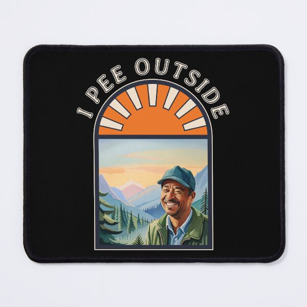 Item preview, I Pee Outside - Vintage Retro Funny Camping Slogan Hiking Outdoors Sayings Ver16 designed and sold by thecatcouch.